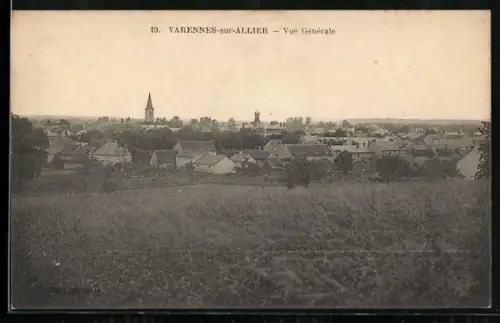 AK Varennes-sur-Allier, Vue Generale