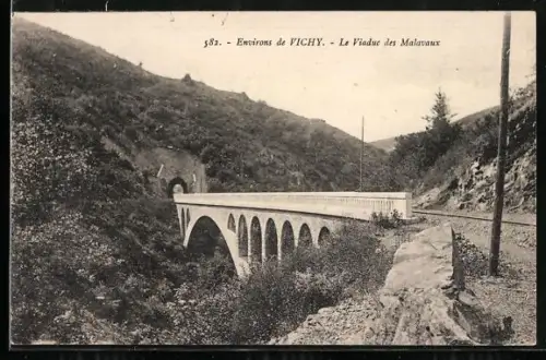 AK Vichy, Le Viaduc des Malavaux