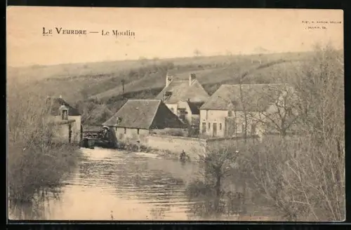 AK Le Veurdre, Le Moulin