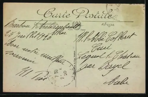 AK Bourbon-l`Archambault, Le Chateau et l`Etang