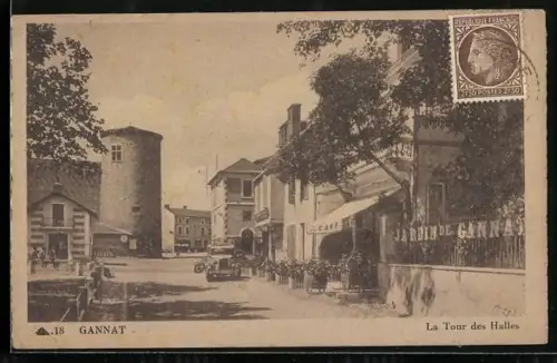 AK Gannat, La Tour des Halles