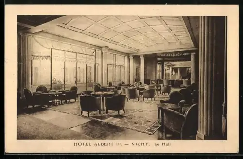 AK Vichy, Hotel Albert 1er, Le Hall