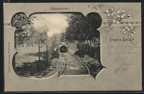 AK Berlin-Treptow, Untergrundbahn