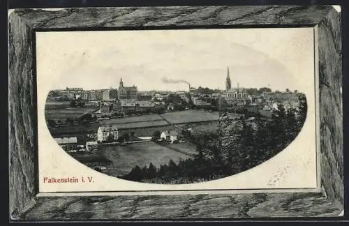 AK Falkenstein i. V., Ortsansicht im Rahmen