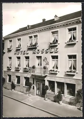 AK Bad Krozingen, Hotel Rössle, Bes. Fritz Bleile
