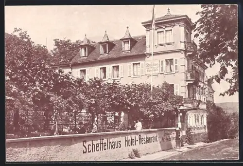 AK Heidelberg, Scheffelhaus Hotel-Restaurant
