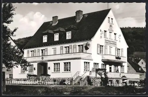 AK Philippstein /Taunus, Hotel-Pension Haus Sonnenblick