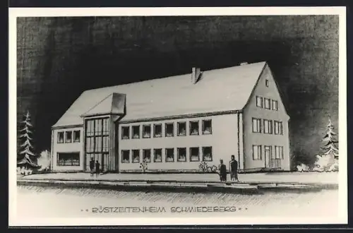 AK Schmiedeberg / Erzg., Rüstzeitenheim