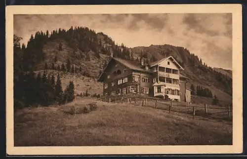 AK Oberstdorf, Alpenhotel Schönblick
