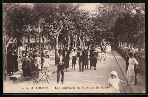 AK Fouras, Les ombrages de l`avenue du Casino