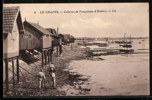 AK Le Chapus, Cabanes de Parqueuses d`Huîtres