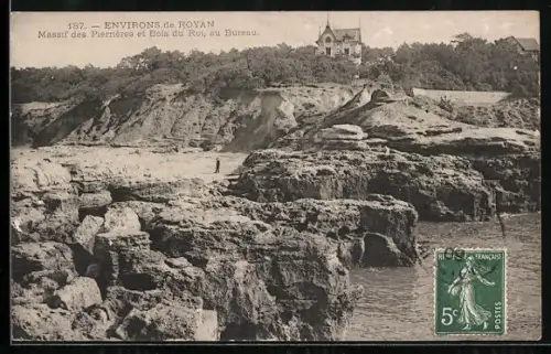 AK Royan, Massif des Pierrières et Bois du Roi, au Bureau