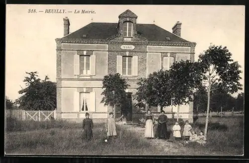 AK Reuilly, La Mairie