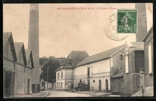 AK Les Bordeaux-St.-Claire /Eure, L`Usine á Papier