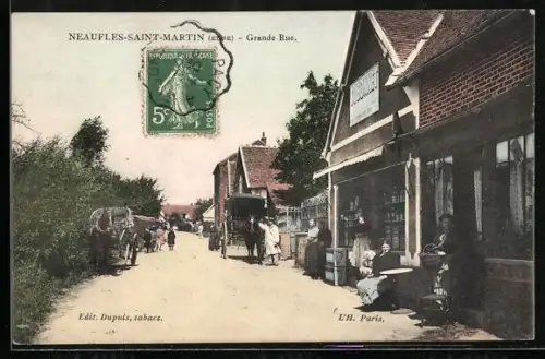 AK Neaufles-Saint-Martin /Eure, Grande Rue