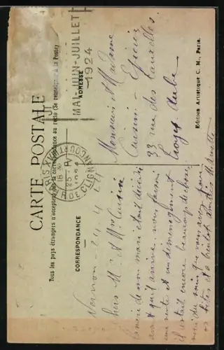 AK Vernon, un coin de Seine, Waschfrau am Flussufer