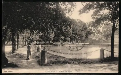 AK Conches, La Mare du Parc