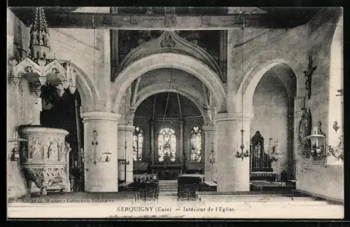 AK Serquigny, Intérieur de l`Eglise