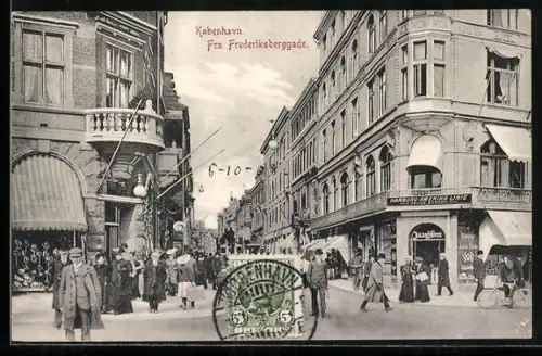 AK Kobenhavn, Fra Frederiksberggade