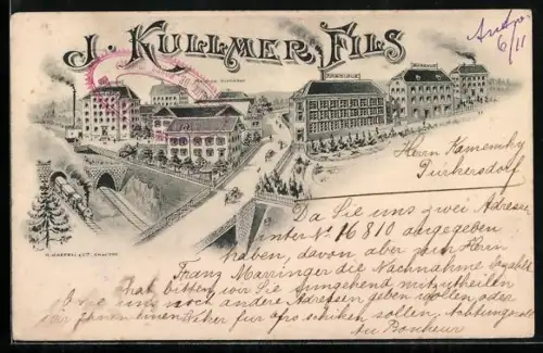 Lithographie Chaux-de-Fonds, Fabrik J. Kullmer Fils