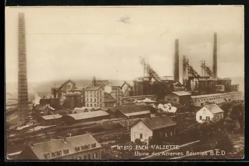 AK Esch s. Alzette, Usine des Acieries Réunies, Bergbau