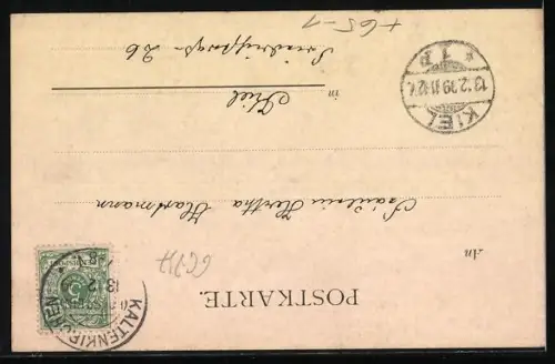 AK Kaltenkirchen, Hotel Stadt Hamburg, Friedenseiche, Bahnhof