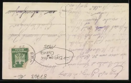 Foto-AK Egg / Günz, Gehöft