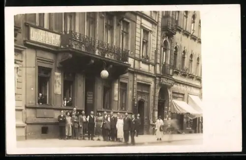 Foto-AK Köln-Neustadt, Hotel Lindenau-Hof, Hansaring 24