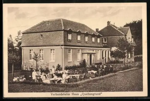 AK Imhausen b. Au-Sieg, Verbandsheim Haus Quellengrund