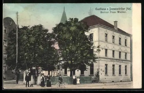 AK Augsburg, Gasthaus zum Donauwörther Hof