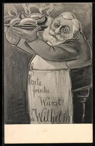 AK Berlin-Charlottenburg, Reklame für Gasthof Wilhelm Diessen, Berliner Strasse 180