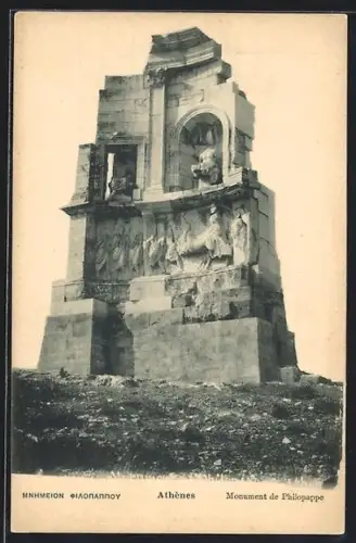 AK Athènes, Monument de Philopappe