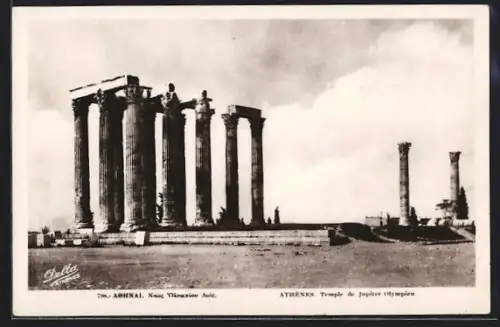 AK Athènes, Temple de Jupiter Olympien