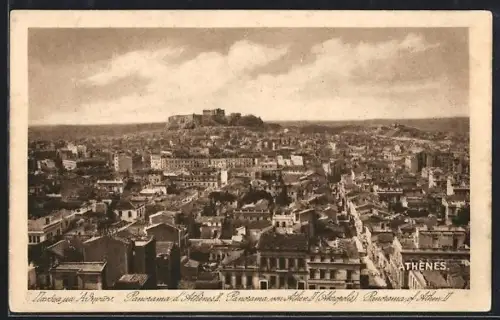 AK Athènes, Panorama d`Athènes