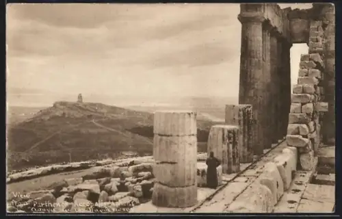 AK Athens, view from Parthenon, Acropolis