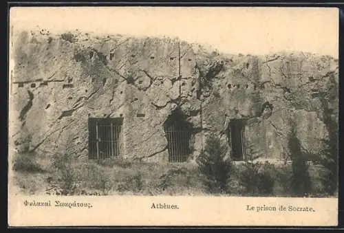 AK Athenes, La prison de Socrate