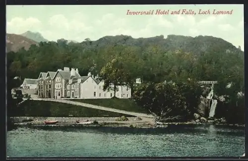 AK Loch Lomond, Inversnaid Hotel and Falls