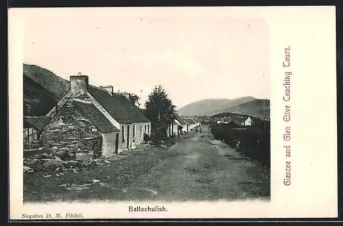 AK Ballachulish, Street scene with dwelling houses