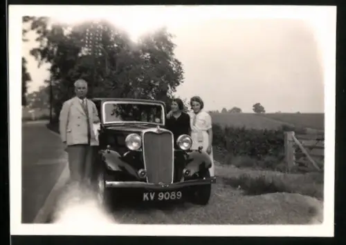 Fotografie Auto Singer mit Kennzeichen KV 9089