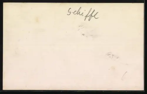 Foto-AK Minensucher-Flotte im Hafen im Päckchen liegend