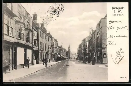 AK Newport /I. W., High Street