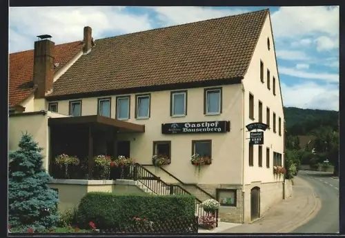 AK Coburg-Cortendorf, Gasthof Bausenberg, Gasthof-Café Bausenberg, Waldsachsener Str. 3