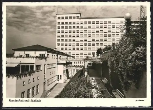 AK Schwäbisch Hall, Krankenhaus mit Badhaus, Evangelische Diakonissenanstalt