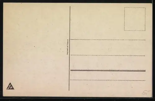AK Katze in Hofkleidung singt ein Loblied auf eine Katzendame und ihre Tugend