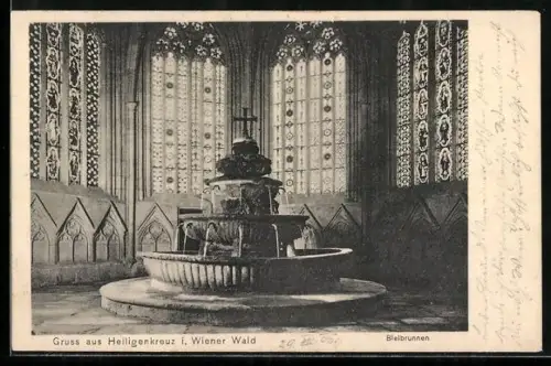 AK Heiligenkreuz i. Wiener Wald, Bleibrunnen