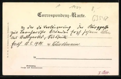 AK Graz, Hamerling-Denkmal im Stadtpark