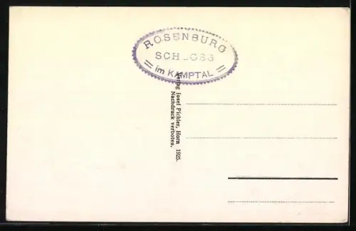 AK Rosenburg im Kamptal, Schlosshof