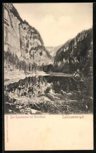 AK Kammersee bei Grundlsee, Panorama