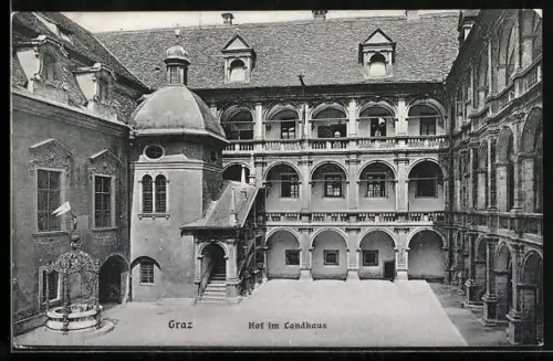 AK Graz, Hof im Landhaus