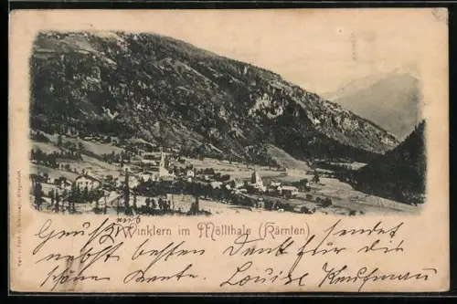 AK Winklern im Möllthal, Teilansicht